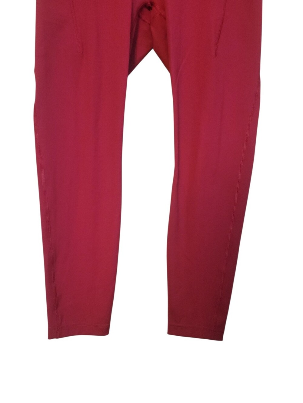 On Performance Tights 7/8 Leggings Pink High Rise Pocket Running Yoga Medium - Picture 7 of 14